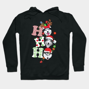 Ho Ho Ho Husky Hoodie